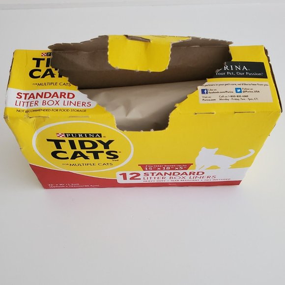 Purina Tidy Cats for Multiple Cats Litter Box Liners | Open Box | 9 Liners - Picture 4 of 9